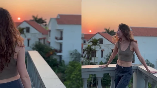 nature/exhibitionist stella made a brief reappearance!!!