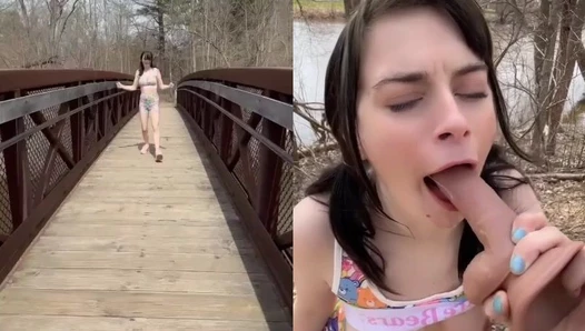 Having some spitty fun in the woods! Sorry about audio and..