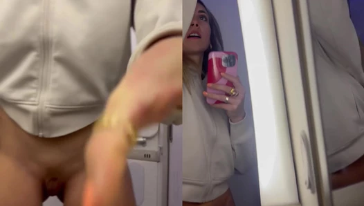 Left a secret treat for someone on the plane who can find it first?!