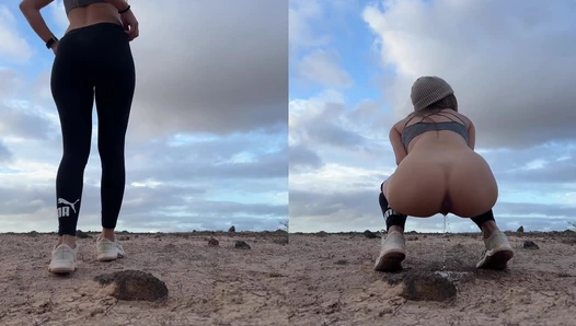 Canyou hear the sound of heaven? I really love pee in public places during