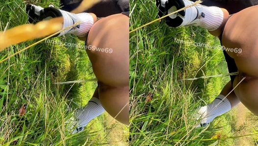 Drink my pee directly from source