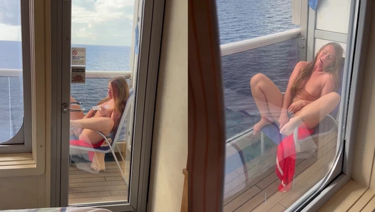 AfterI heard Sunny had so much solo time on the balcony I had to explore it