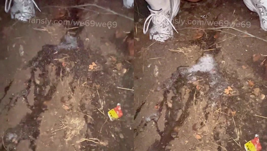 Releasing my warm nectar