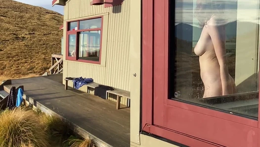 Did anyone guess from my post earlier in the week which public tramping hut we