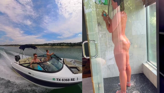 Public boat sex on the lake We had so much fun on this one!