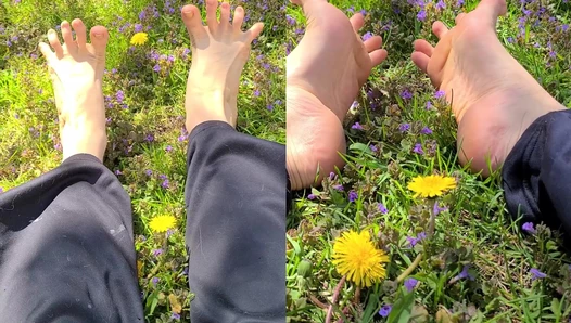 The most relaxing outdoor, bird chirping and wind blowing vi..