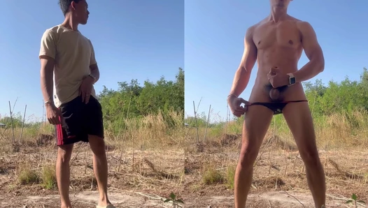 เอ้าดอร์ในป่าติดทางเข้าออกร้องเสียวจน พุ่งกระจาย มีคนอยู่ในบ..