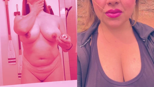 Getting ready today for what turned out to be some outdoor f..