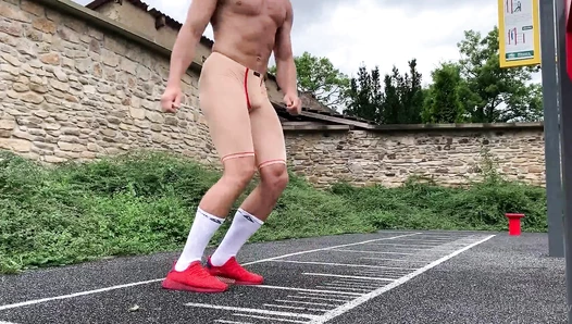 My first outdoor training this year. The weather wasn't the ..