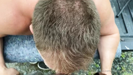 alaskanthor - @realmenfullbush outdoor fun with this sexy daddy Ignore t..