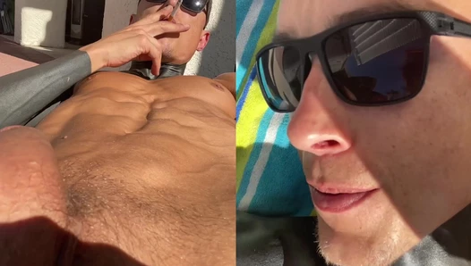 hosskadovip - Armpit Tattoo Cum ... Outdoor Smoking POV Dirty Talk Dadd..