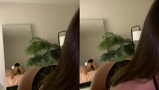 ProperPeach - yumibaby69 shaking ass mirror clip