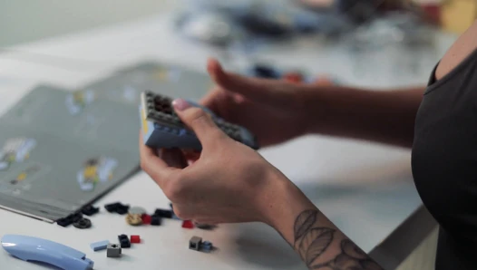 ArinaFox - My First ASMR LEGO Vespa 125 1106 pcs Soft Clicks, Relaxing Buil [681c7f948a588]