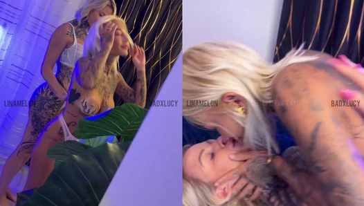 Lina Melon - Threesome Ffm W Badxlucy