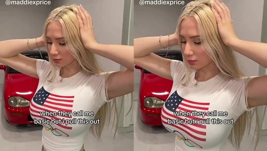 Maddie Price - s Garage Reveal When They Call Me Basic But I Pull This Out Maddie Price @maddiexp