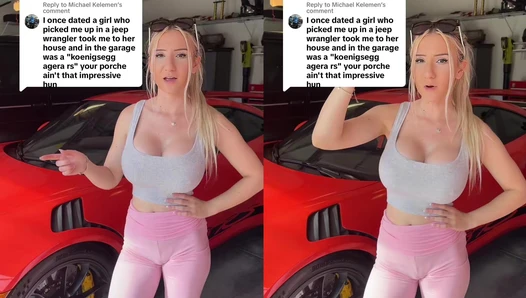 Maddie Price - Replying to @Michael Kelemen porshde is faster [7449381817884429598]