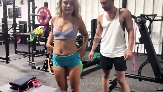 Bryce Adams - Gym Intern Threesome UwxYhjb5