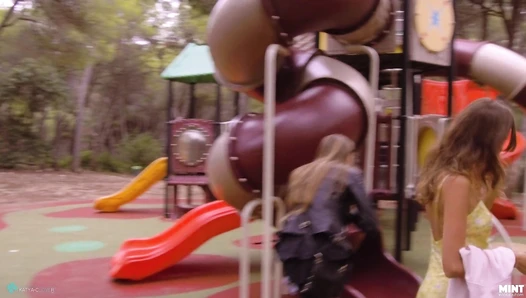 Katya Clover - & Talia Mint A little crazy girls