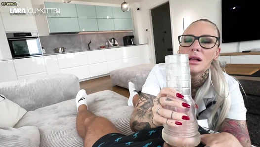 Lara Cumkitten - – REIT THERAPIE Gegen Stangenfieber – XXL BRILLEN FACIAL