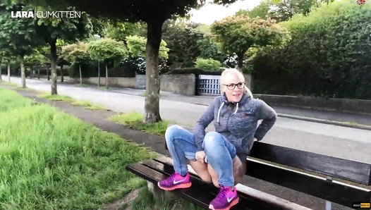 Lara Cumkitten - Private PISS Clip Wet cunt very close with Lara-CumKitten