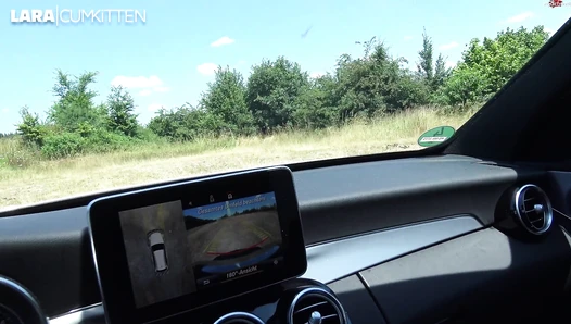 Lara Cumkitten - Latex Fick per Anhalter   Massiver Sperma Erguss auf den prallen Hochglanz Ars