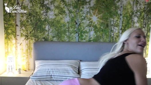 Lara Cumkitten - Public Latex Bitch   From the supermarket into the Fremdfickbed