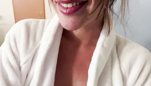 ASMRBabe - Risky masturbation in the hotel sauna, i almost got caught (Public+r [65ef40bdaa7dd]