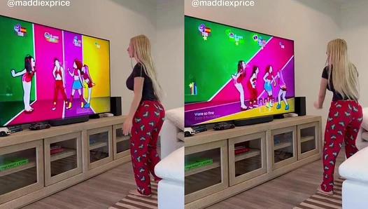 Maddie Price - Gets Active Dancing with Sabrina Carpenter on Just Dance Maddie Price @maddiexpric