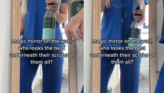 Maddie Price - luckily we have a mirror in here What would be your answer？ #medical [7211527883032988970]