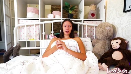 Lena Blush - 18yo Teen 1st Orgasm and first time anal [67be903e6fadf]