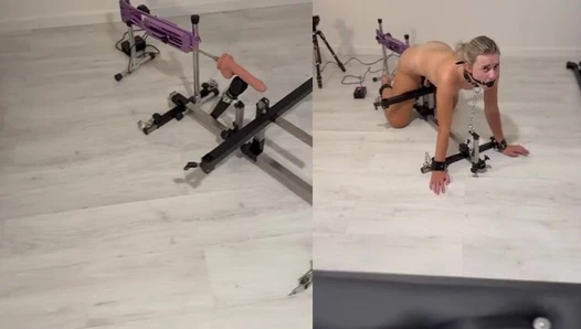 Jazzyyluxx - Made To Cum With Fucking Machine And Magic Wand