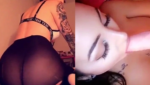 Celine Centino - 2018 01 16 Celine Centino Dildo Show Repost