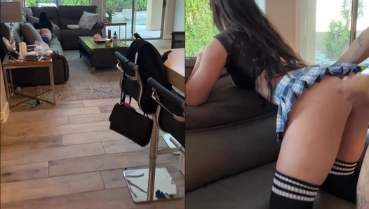 athenakami - my step dad caught me dressed like a total fkn slut r3mg