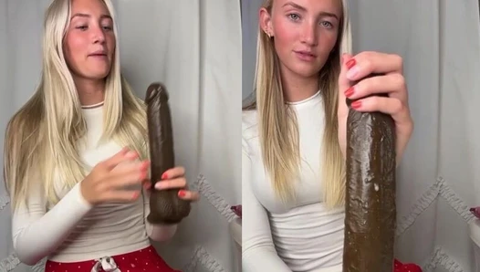 itsbellakylie - bbc dildo solo