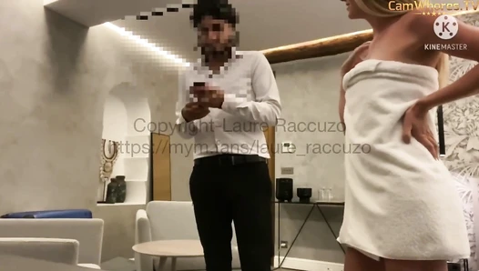 Laure Raccuzo - sex avec un réceptionniste