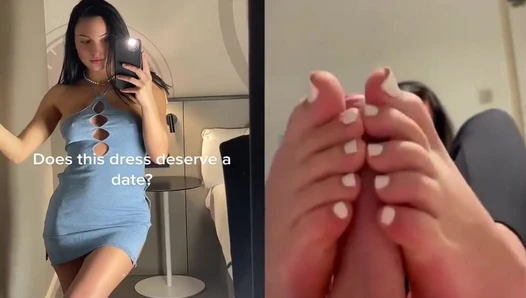 Marnie Victoria - Footjob From Instagram Girl Leaked Snapchat Video