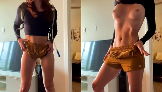 Kait Boyle - Athletic Chick Shows Insane Pussy Gap [65d3f566c3e28]
