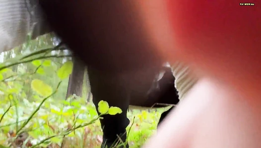 Roxi Black - Ronja6900 Mein erstes NS Video Outdoor im Wald Geht das jetzt zu weit
