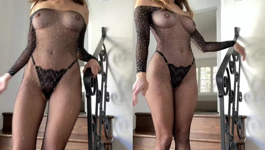 Natalie Roush - 2022 09 09 NR Mesh Bodysuit 6498852b62bdd