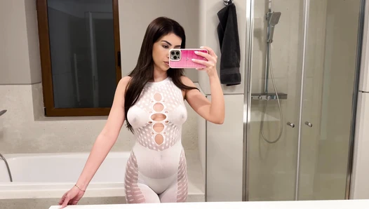 Sophie Rayne - 20240426_[4K] Transparent Bodysuits Try On Haul ｜ See-Through Fabric