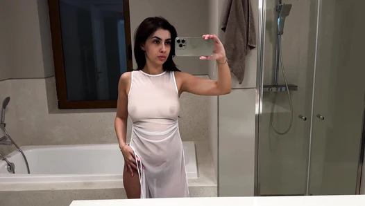 Sophie Rayne - 20240629_[4K] TRY ON HAUL ｜ Transparent Outfits See Through Haul (No Bra Challenge)