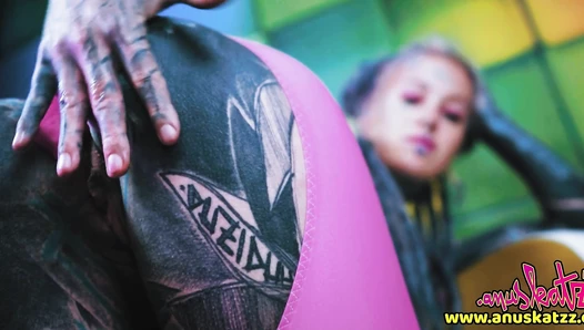 Anuskatz - z Heavy Tattoo Ink Bodymodification PORNHUB ANAL Stretch XXL SQUIRT