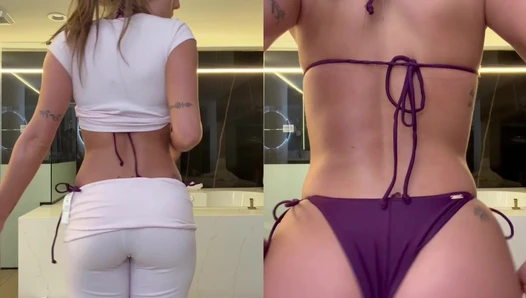 Piper Rockelle - Purple Bikini