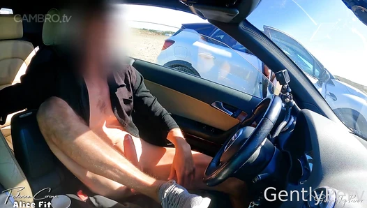 GentlyPerv - Alice Fit   FIT GIRLS IN A PUBLIC PARKING LOT