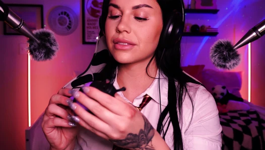 Shotsofsimone - ASMR Gryffindor Girl Cosplay _ Triggers and Tingles (2160p_24fps_VP9 LQ-128kbit_AAC)