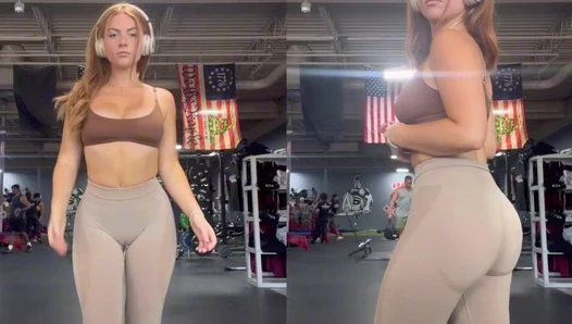 Cristina Carmella - Gym 3 with Music super freaky girl x luxurious xxtristanxo