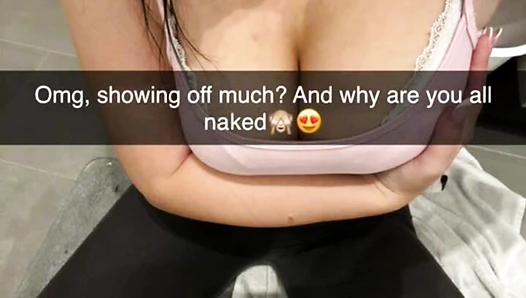 celinecesco - Snapchat affair Girlfriend cheats on her skinny cuck with her trainin [67597f668c0a0]