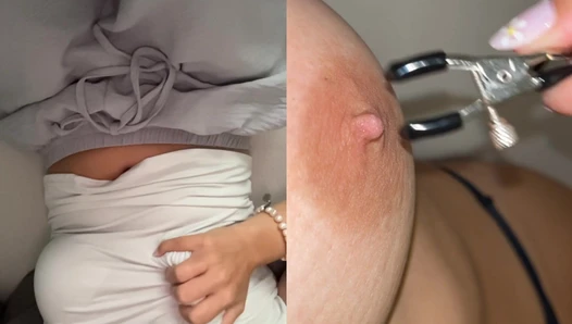 celinecesco - I’m playing with my nipples and pleasuring myself [69cad181f3617]