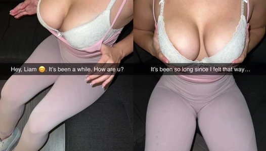 celinecesco - Husband Frequent Business Trips makes Lonely Wife Cheat on him on Sna [67bf18b5a2a70]
