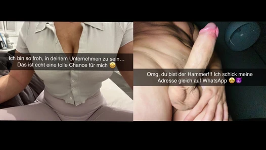 celinecesco - 18 year old secretary cheats on her boyfriend with the boss via snap [6613068ee3980]